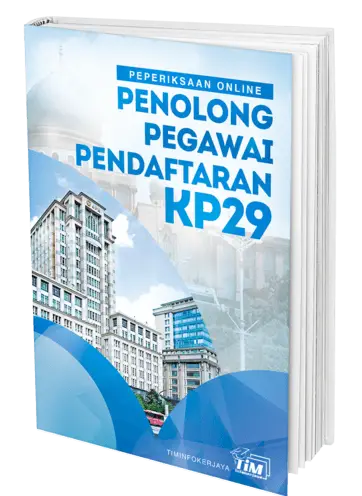 Exam online penolong pegawai pendaftaran kp29