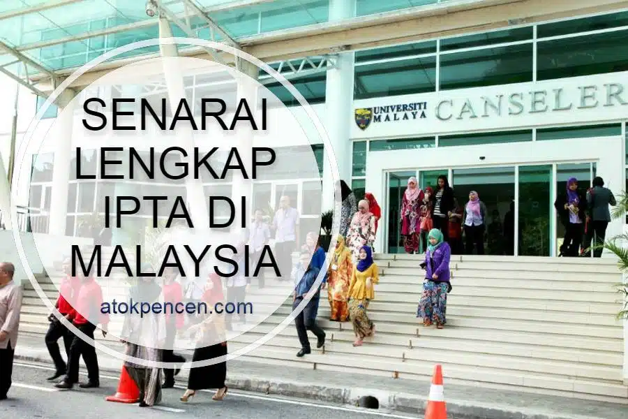 Senarai Lengkap IPTA di Malaysia