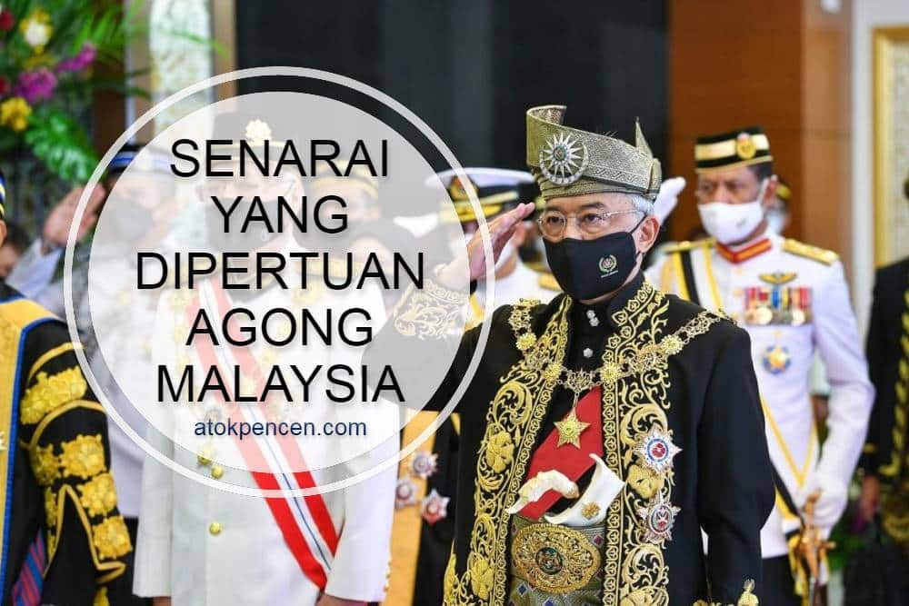 Senarai Yang DiPertuan Agong Malaysia