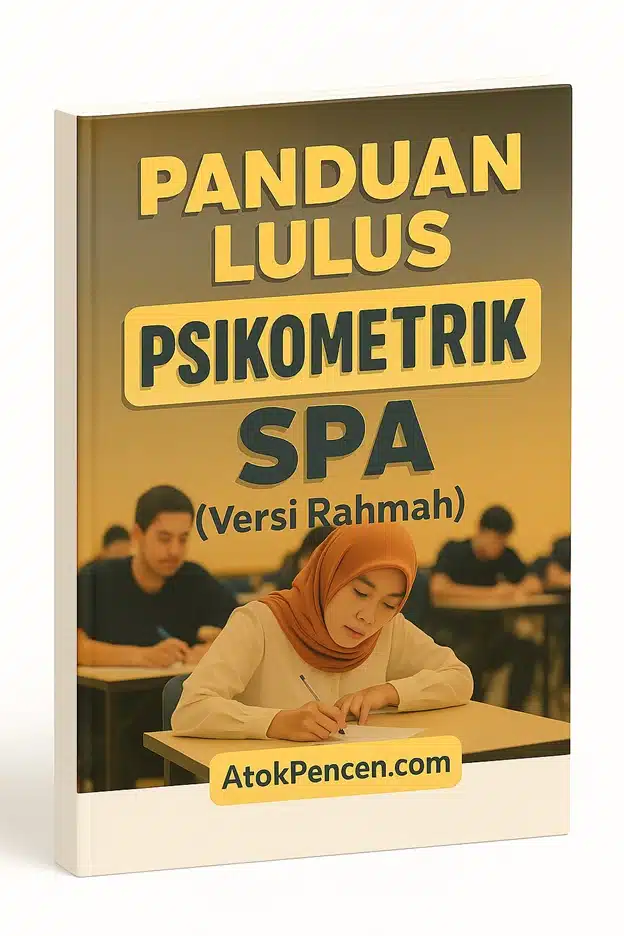 Panduan Lulus Psikometrik SPA (Versi Rahmah)