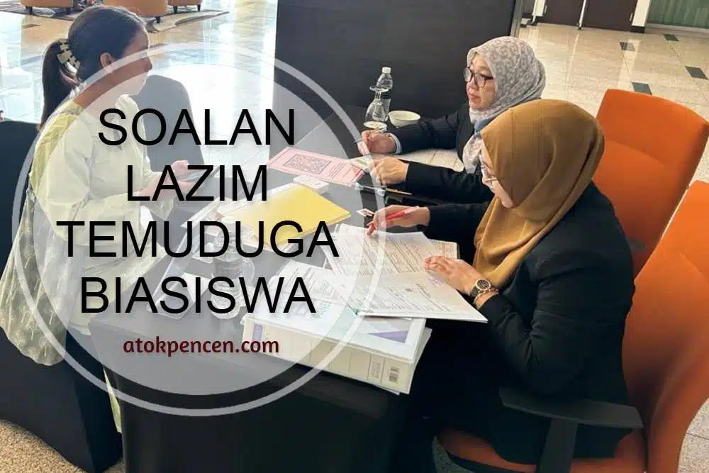 soalan lazim temuduga biasiswa