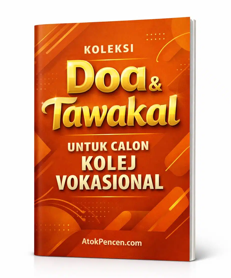 Koleksi Doa & Tawakal Untuk Calon Kolej Vokasional